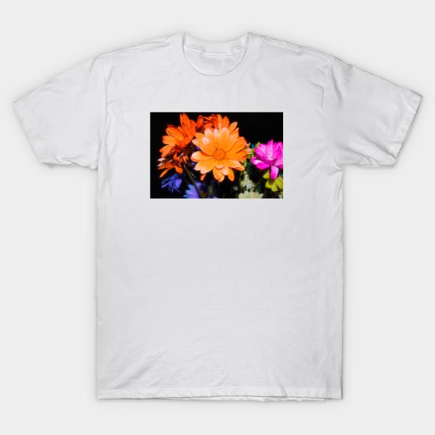 Flowers 66 by Kristalin Davis T-Shirt by Kristalin Davis